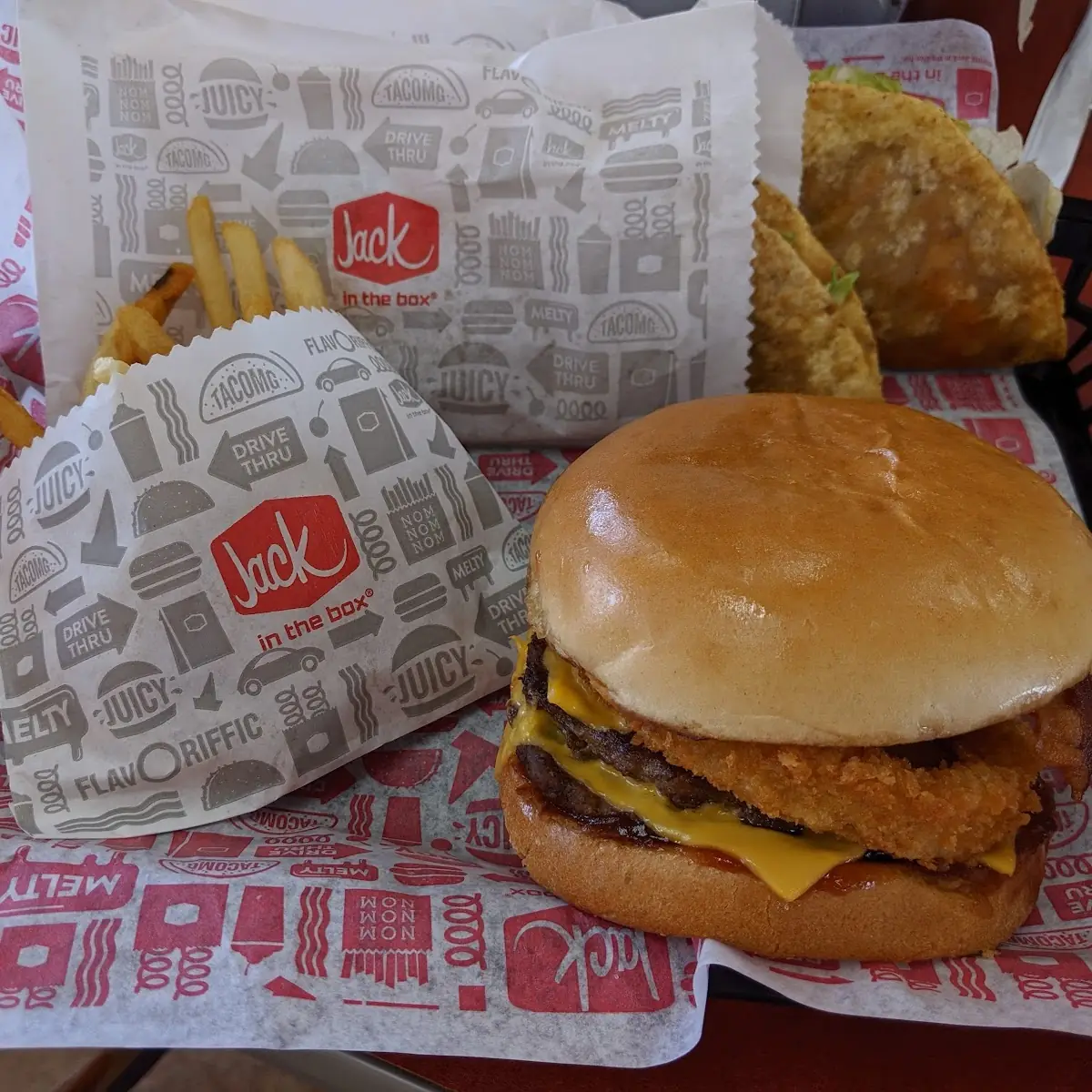 Double BBQ Bacon Cheeseburger