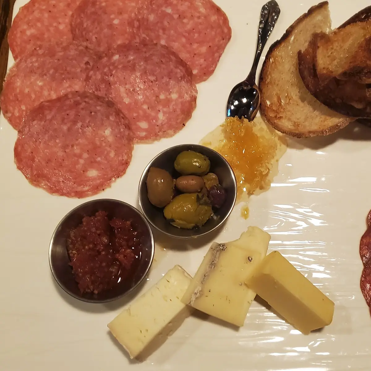 Cheese and Meat Board Very Average