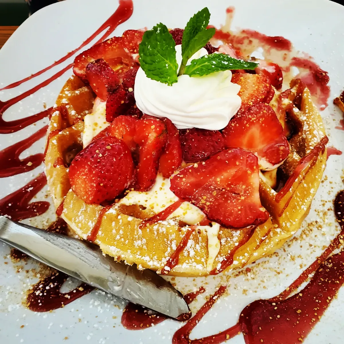 Waffle & Fruits, Pür & Simple