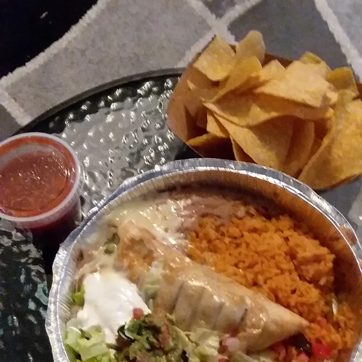 Beef Chimichanga