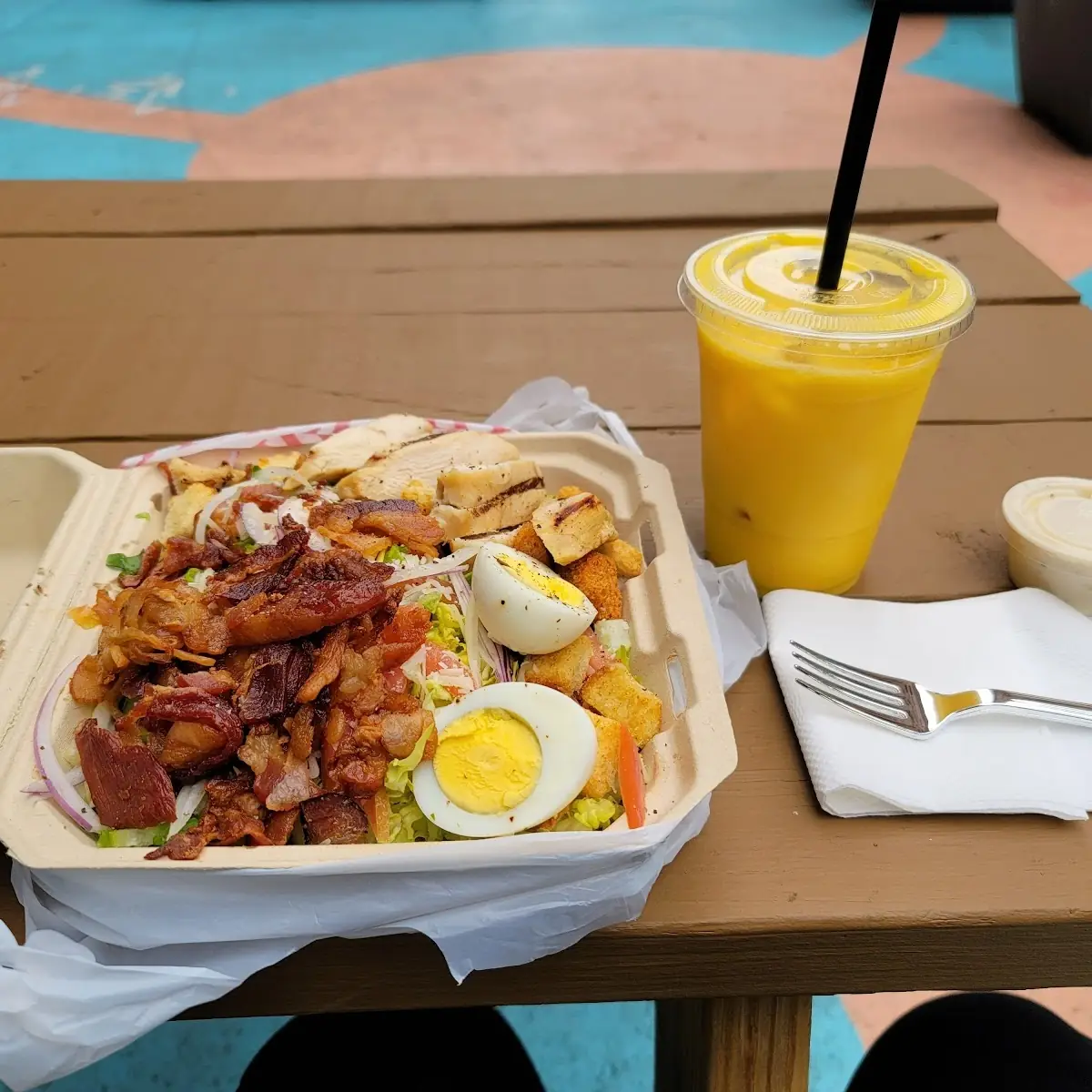 Chicken Bacon Cobb Salad