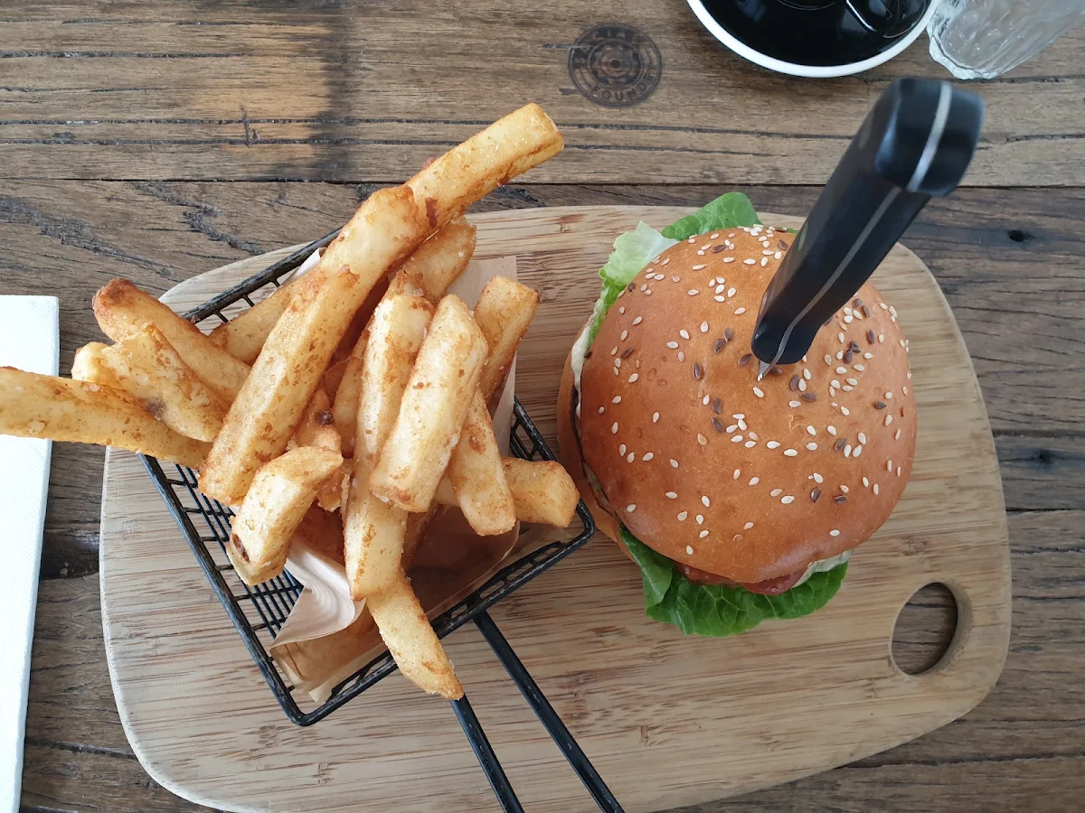 Burger and Fries