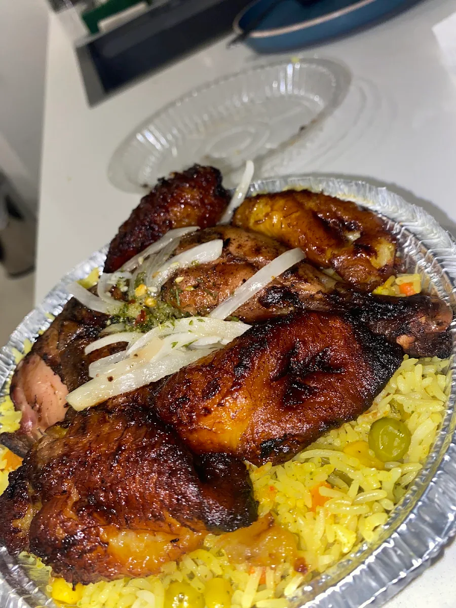 1/2 Poulet Braisé / 1/2 Braised Chicken