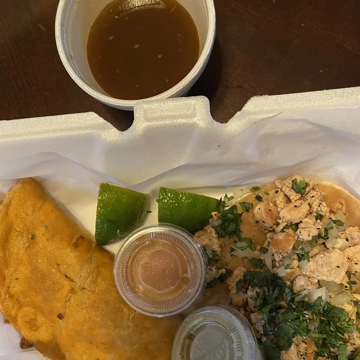 Birria Taco & Chicken Taco