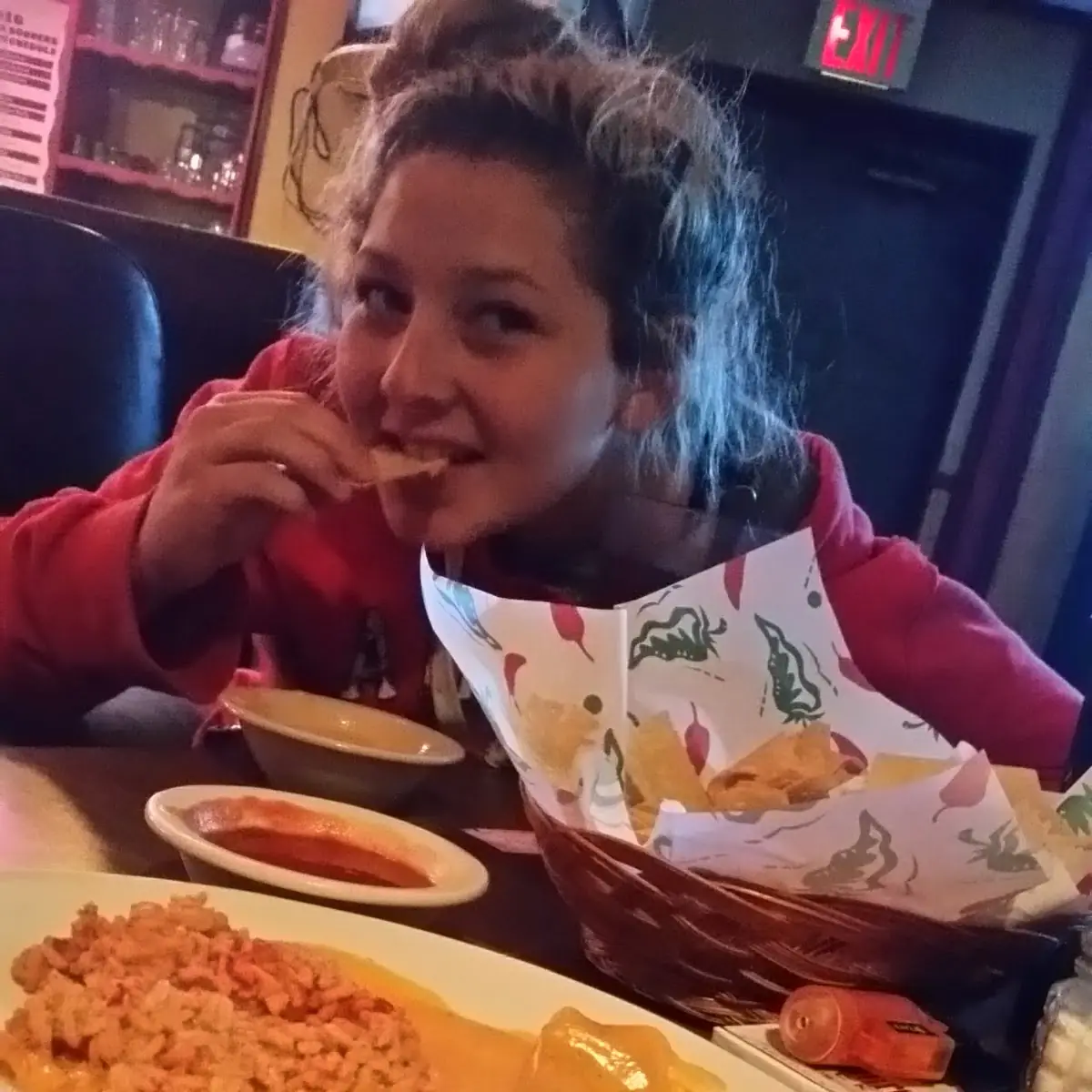 Enchilada with Rice