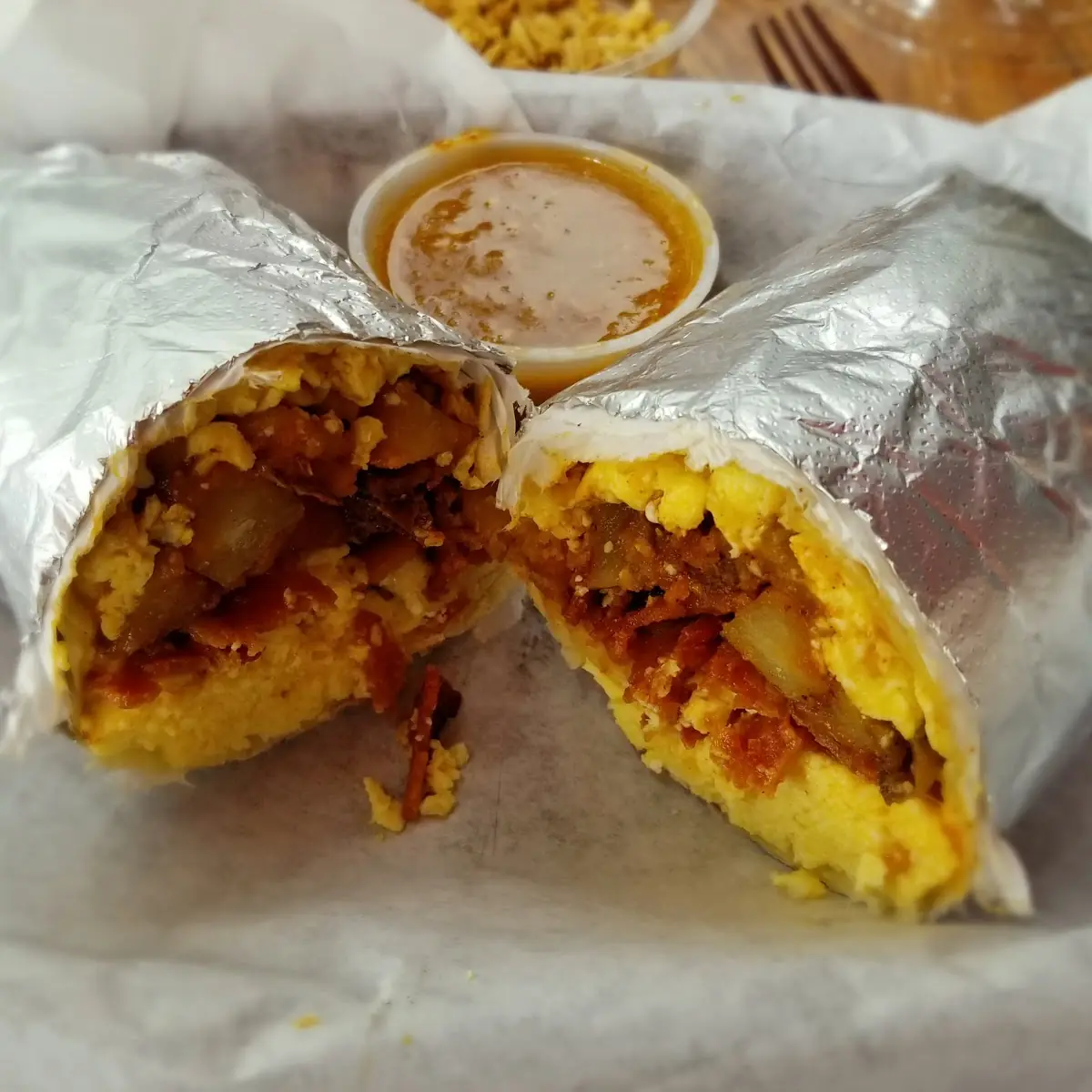 Bacon Breakfast Burrito