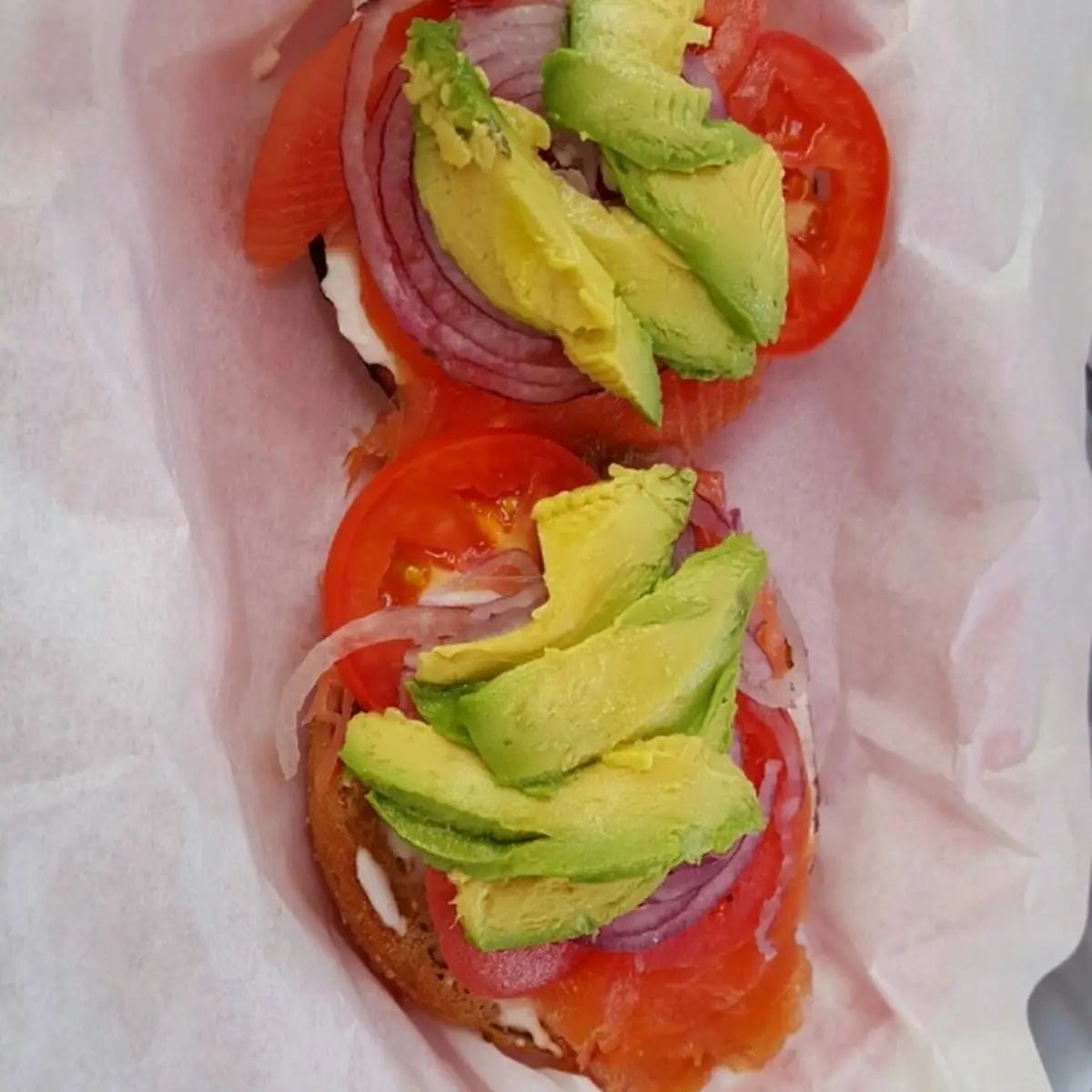 Lox Bagel Sandwich