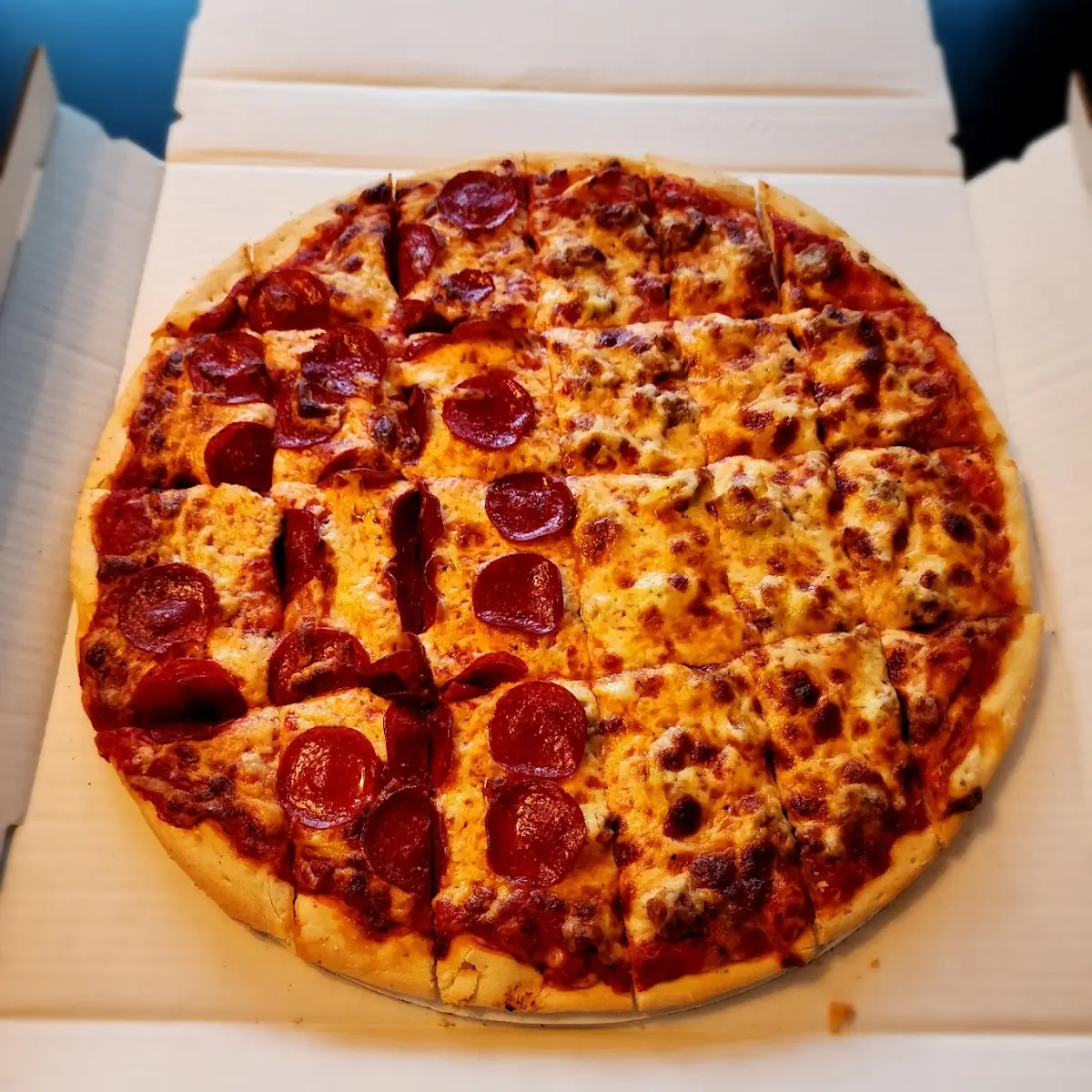 Hot Honey Pepperoni Pizza