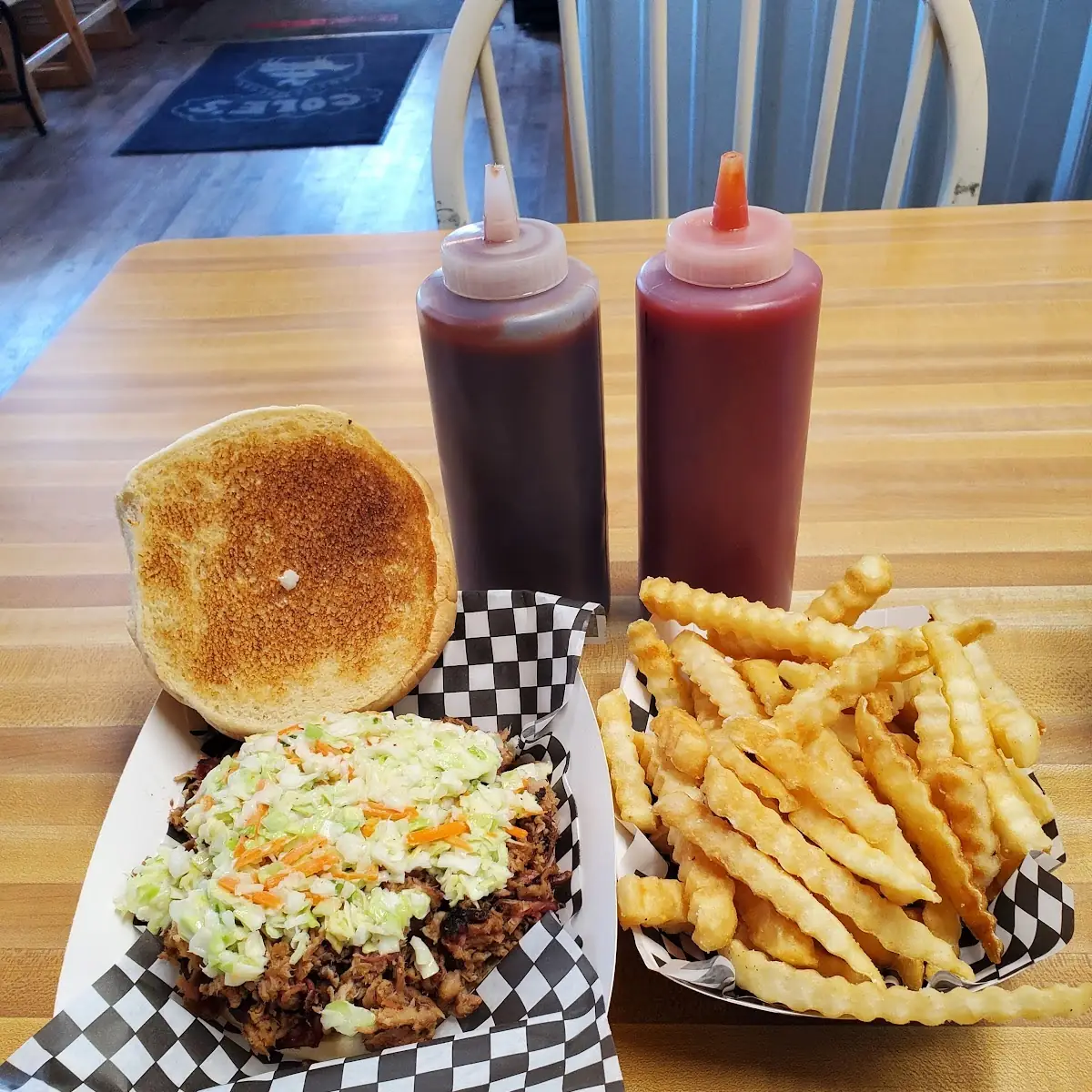 Jumbo Pulled Pork Sandwich
