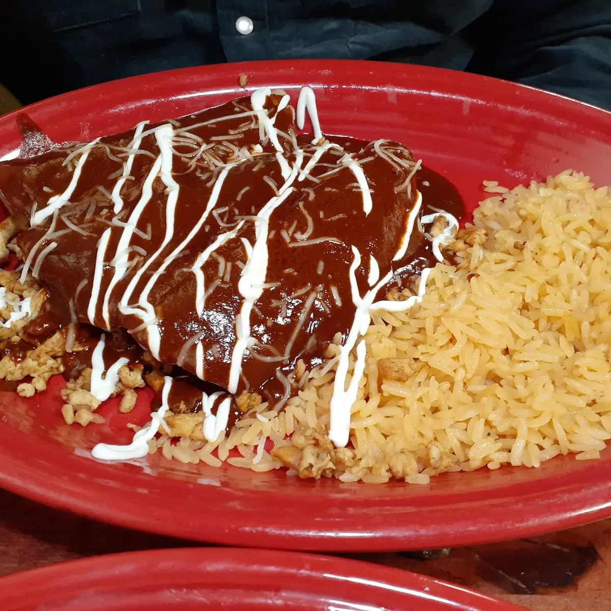Mole Enchiladas