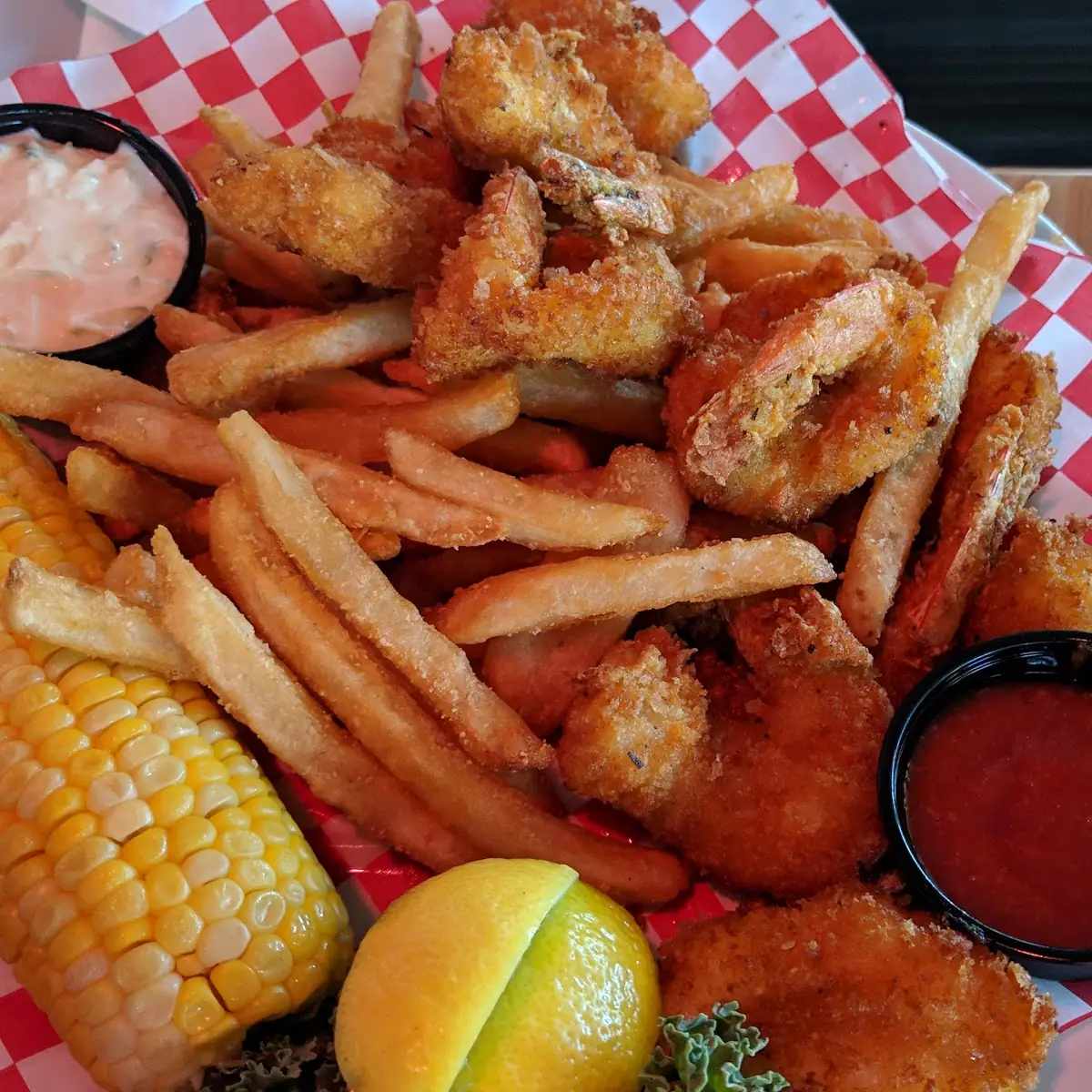 Key West Fried Shrimp and Fries