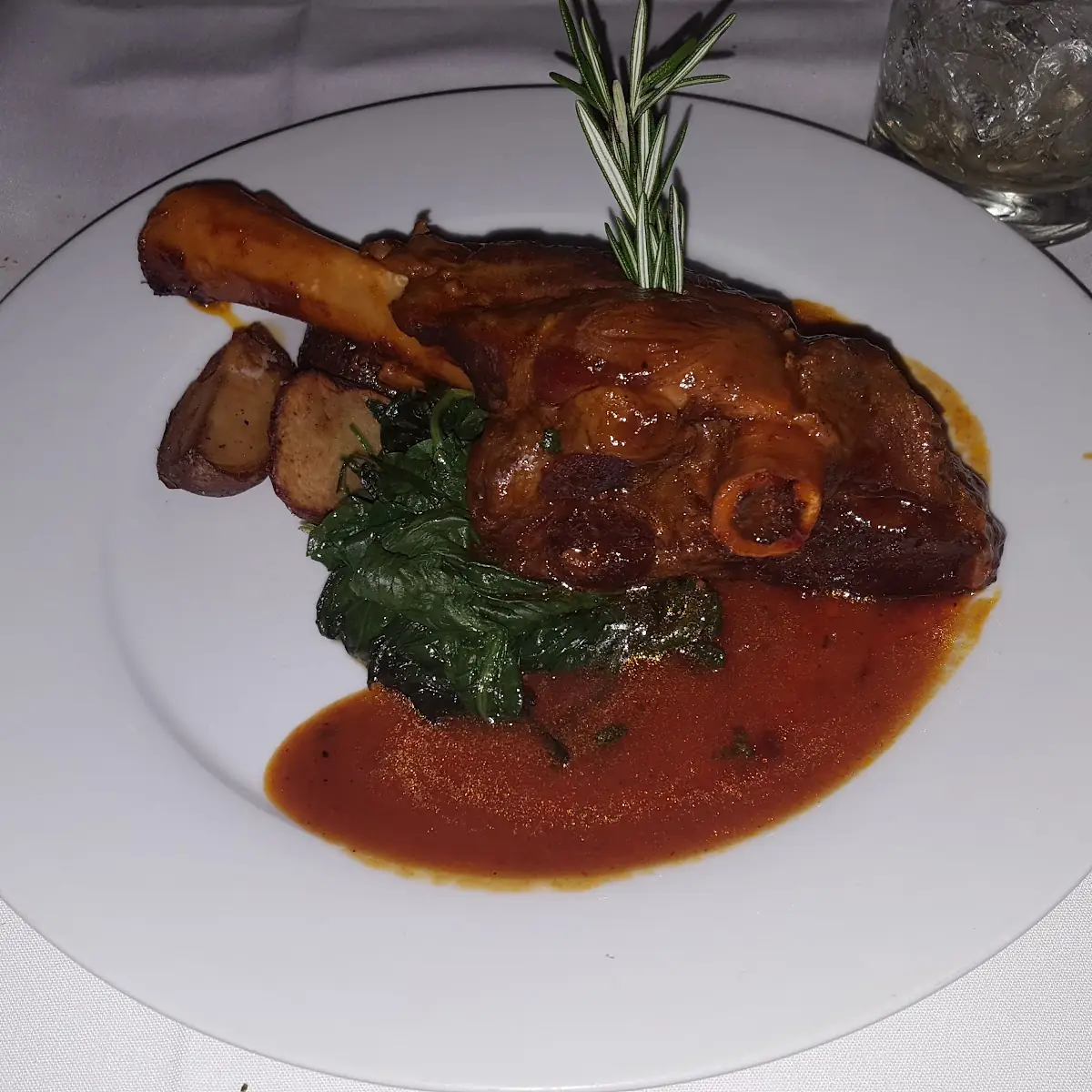Slow Roasted Lamb Shank