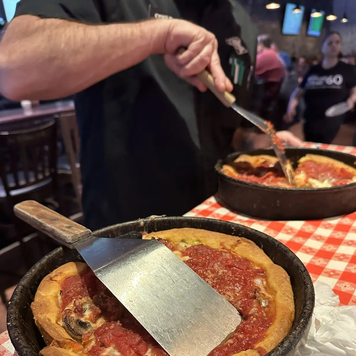 Meaty Legend Deep Dish Pizza