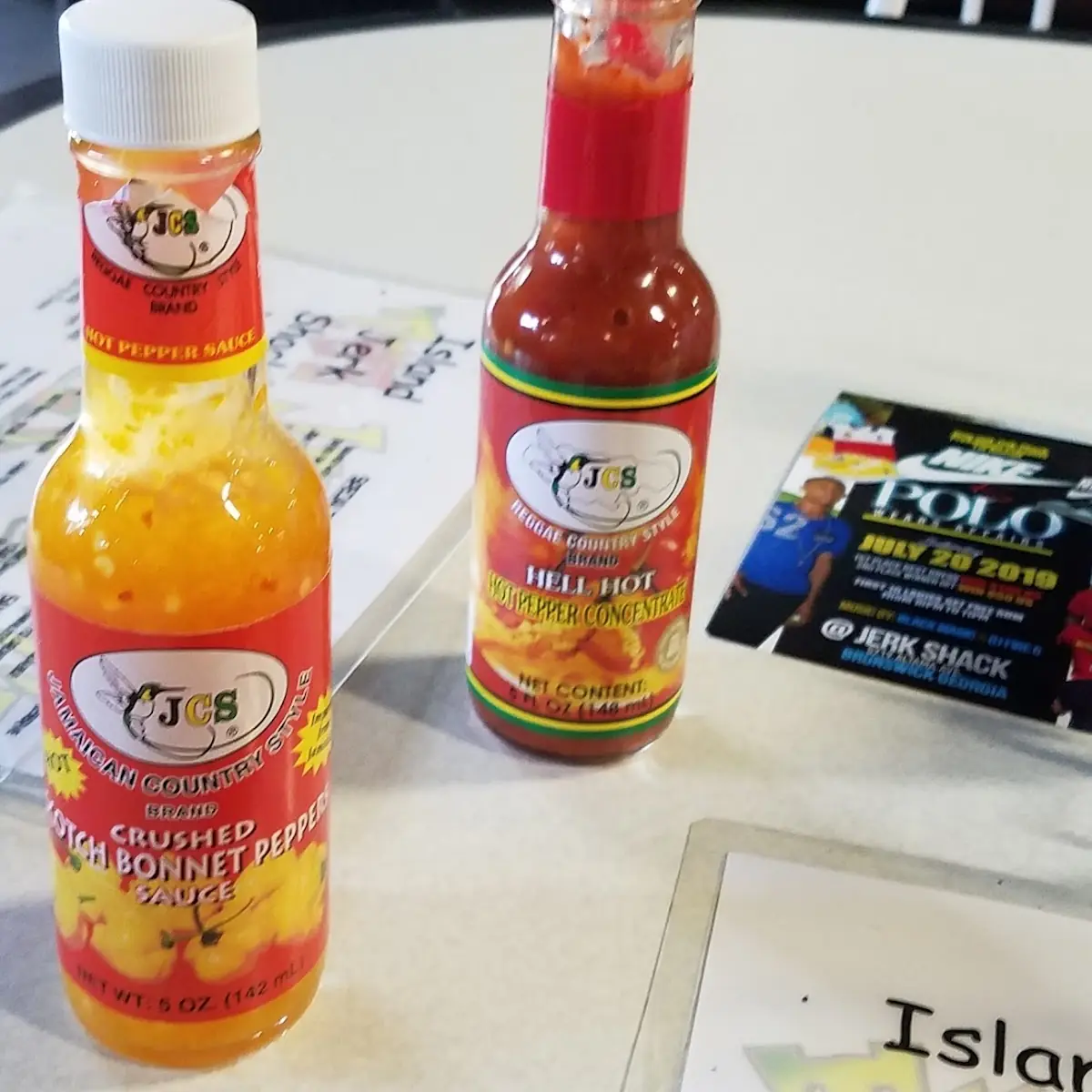 Available Hot Sauces