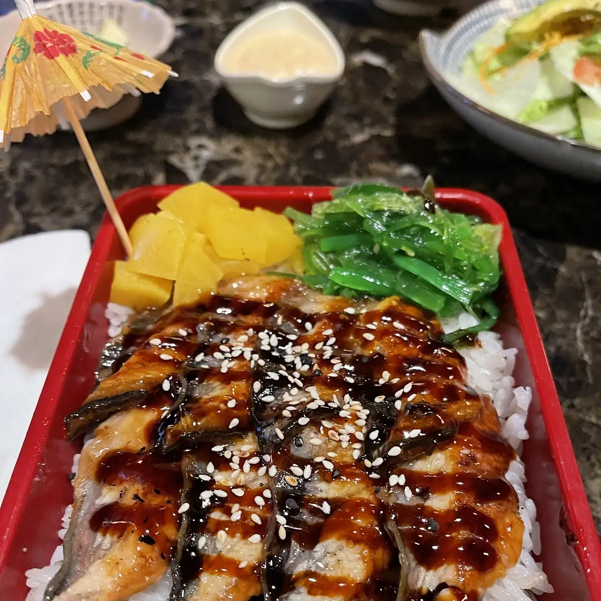 Chicken Katsu Chicken Teriyaki Combo