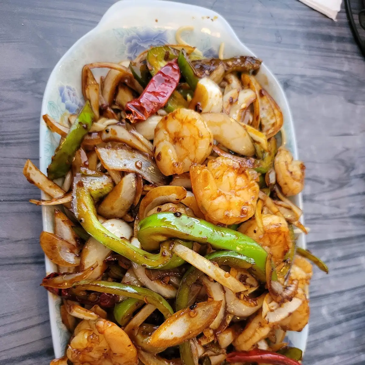SP Mongolian Shrimp Noodle Soup