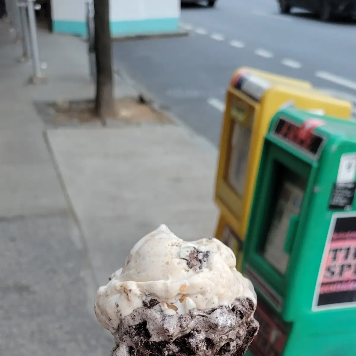 Toasted Smoreo Ice Cream Cone
