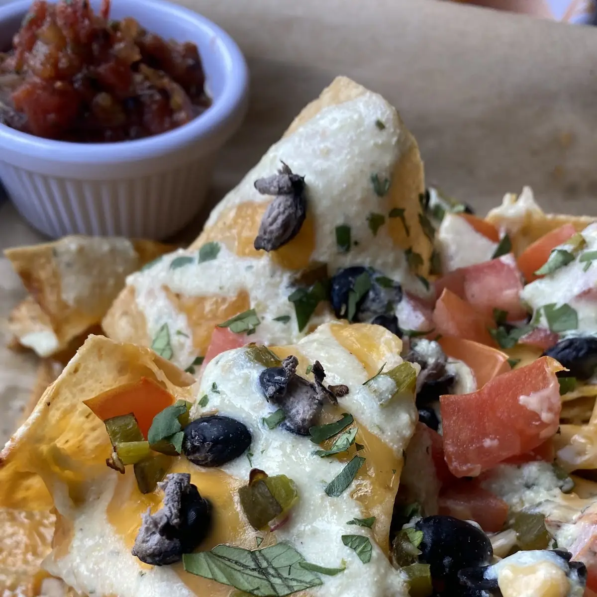 Beer Cheese Nachos