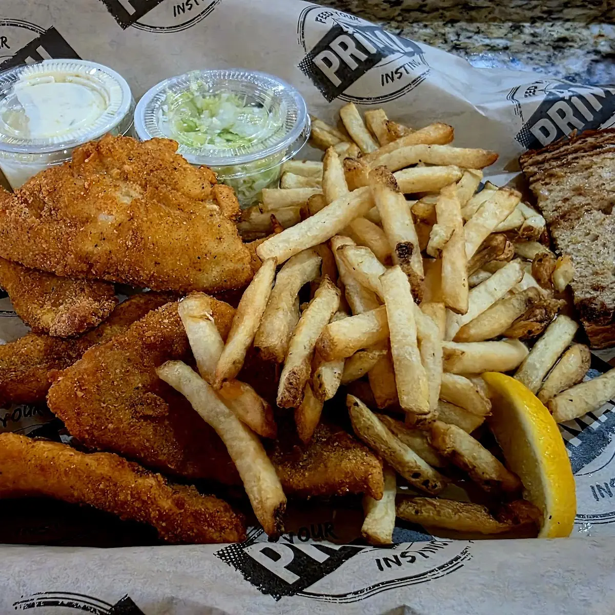 Fried Perch Platter