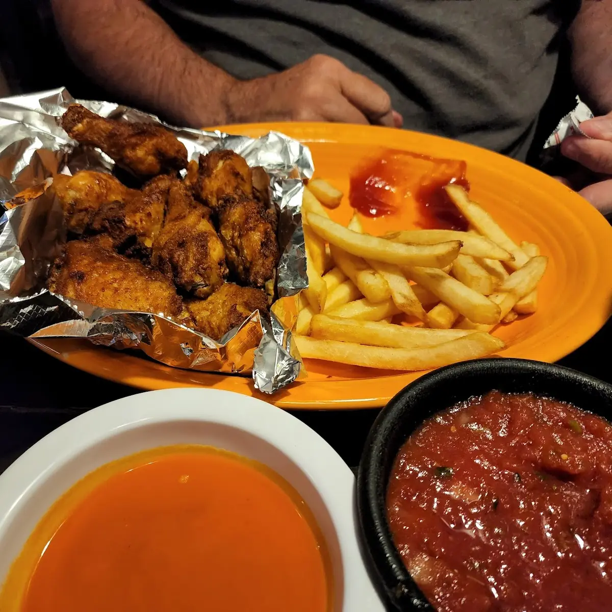10 Hot Wings