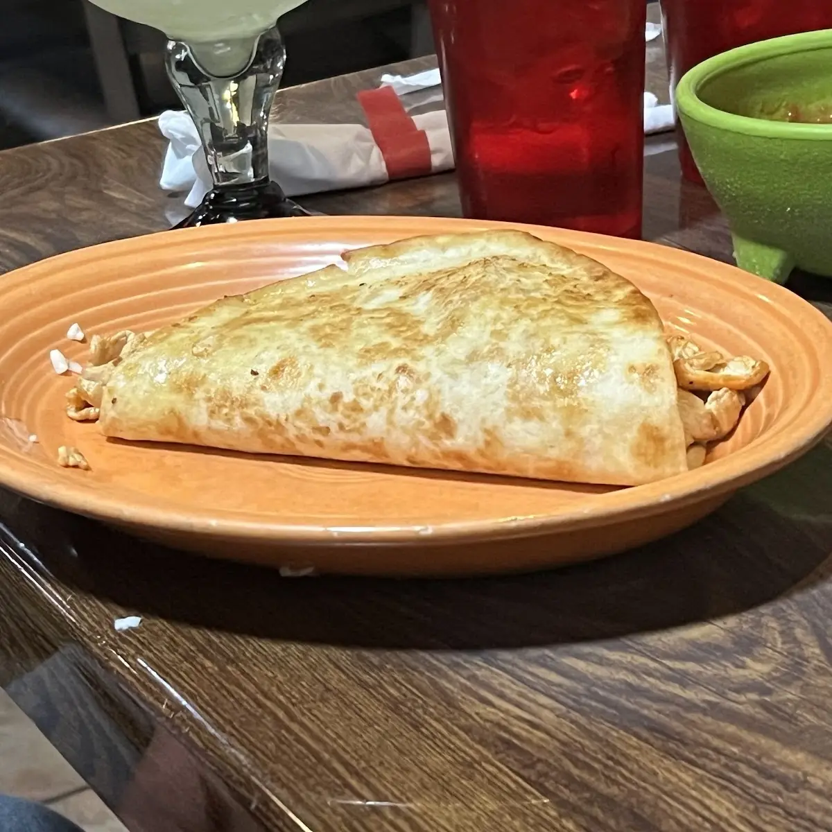 Grilled Chicken Quesadilla