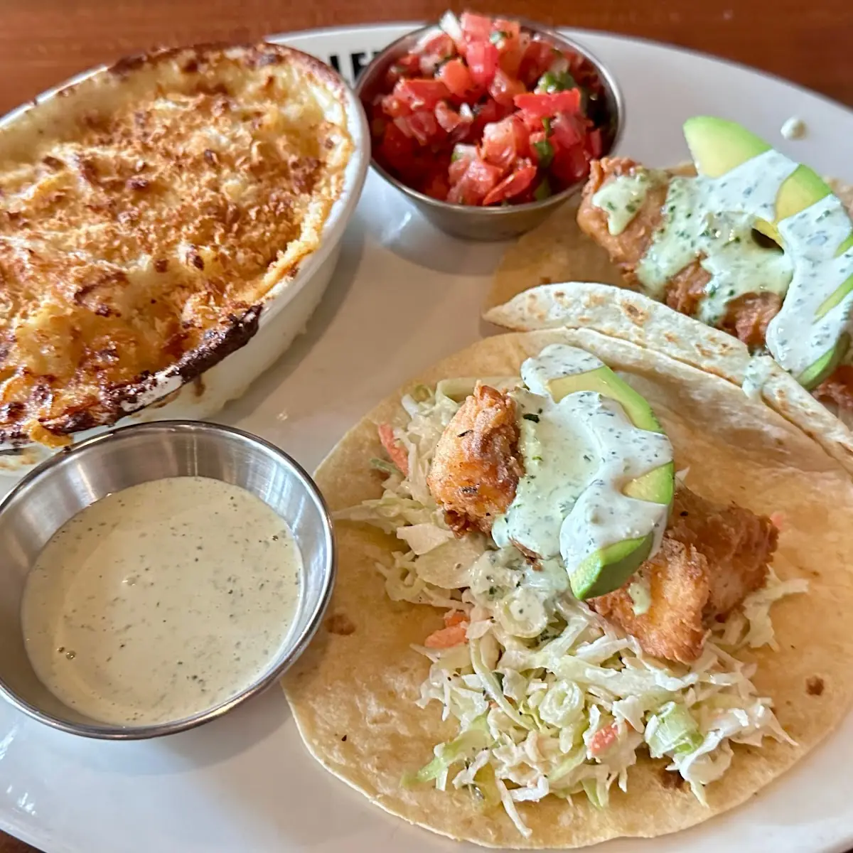 CRISPY FISH TACOS