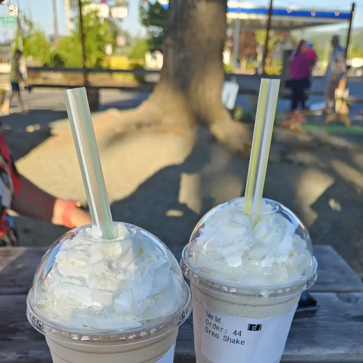 Chocolate Milkshake and Oreo Milkshake