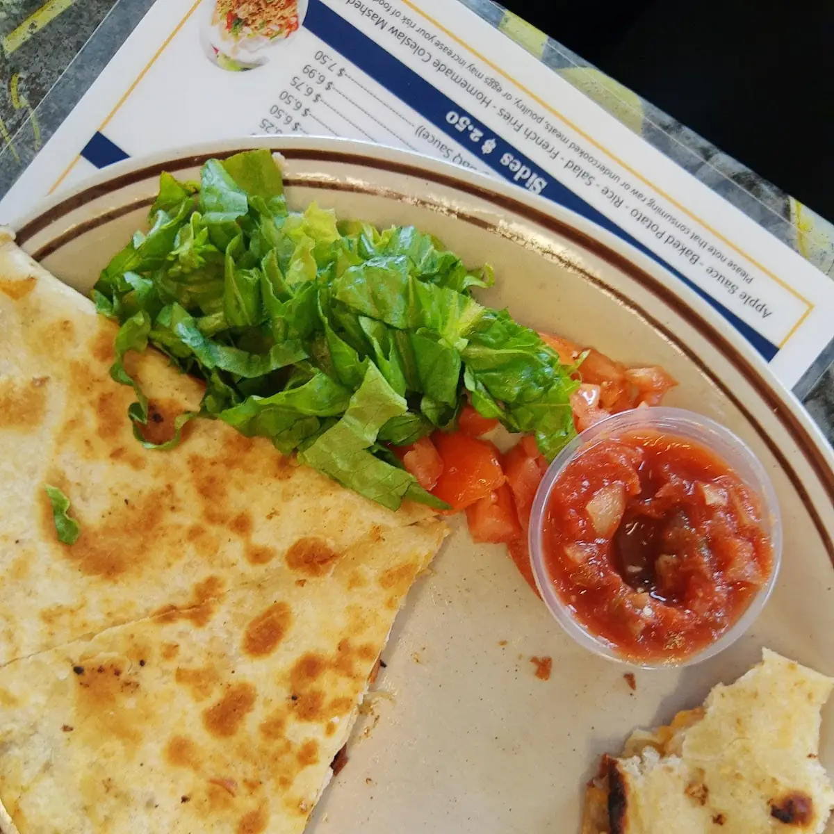Cheese Quesadilla