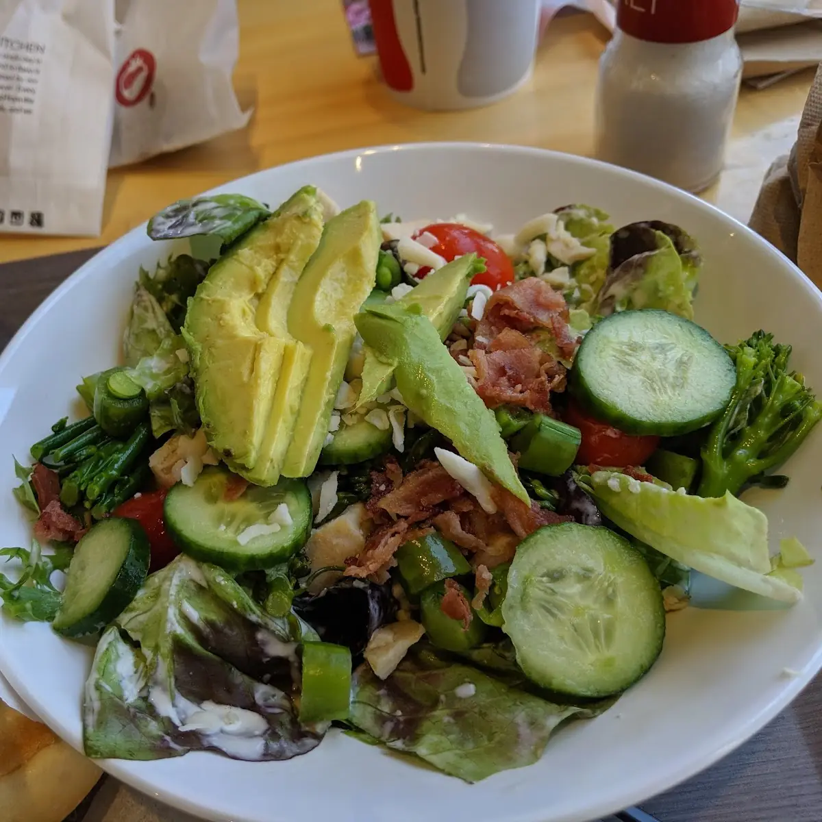 Avocado Chicken Chop Salad