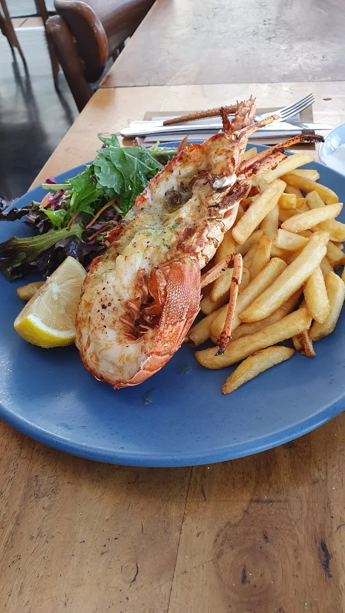 Crayfish Salad and Chips, The Left Bank