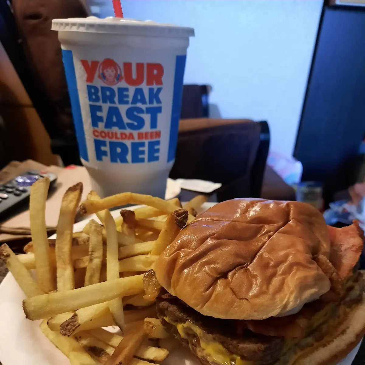 BBQ Bourbon Bacon Double Cheeseburger Combo