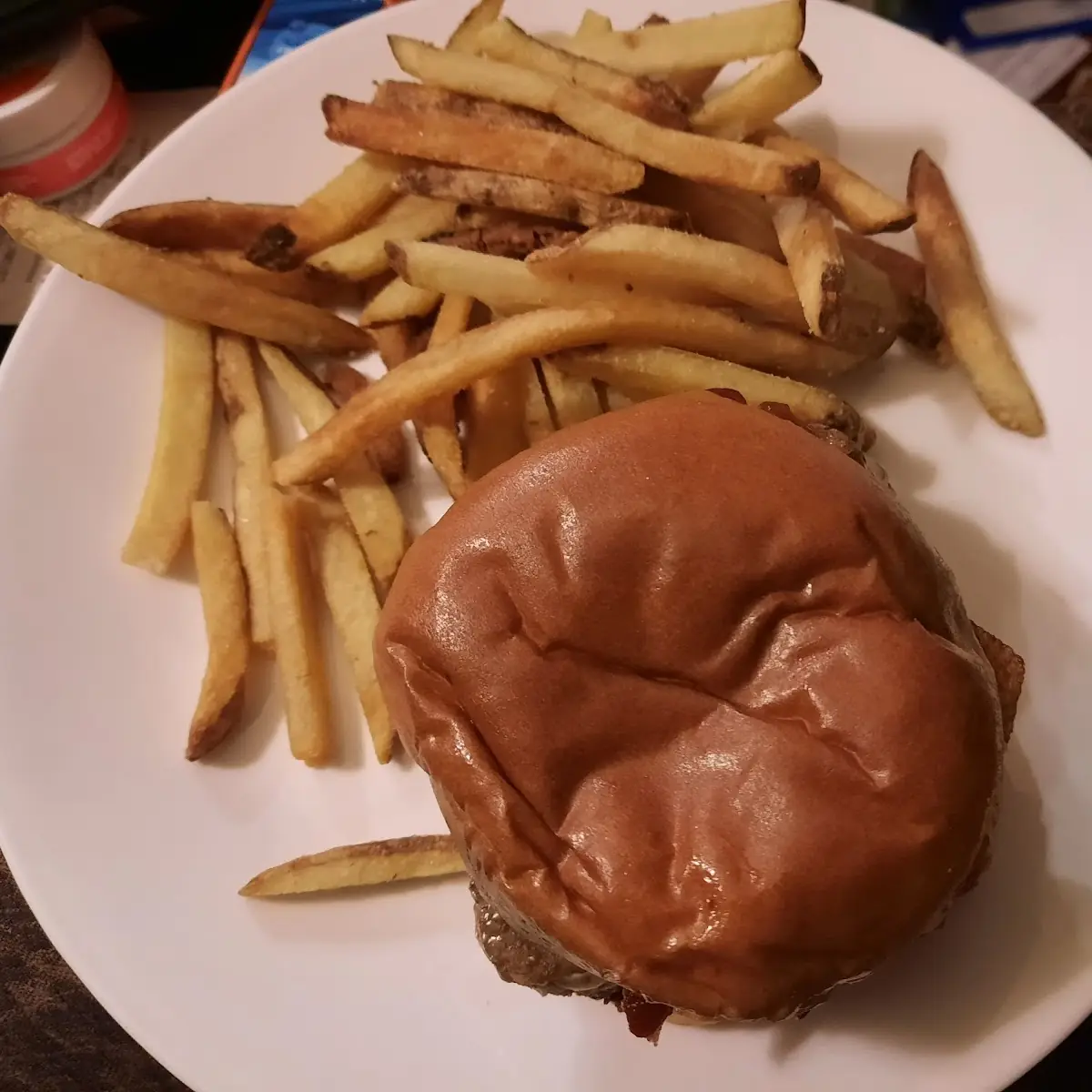 Double Bourbon Bacon Cheeseburger Combo