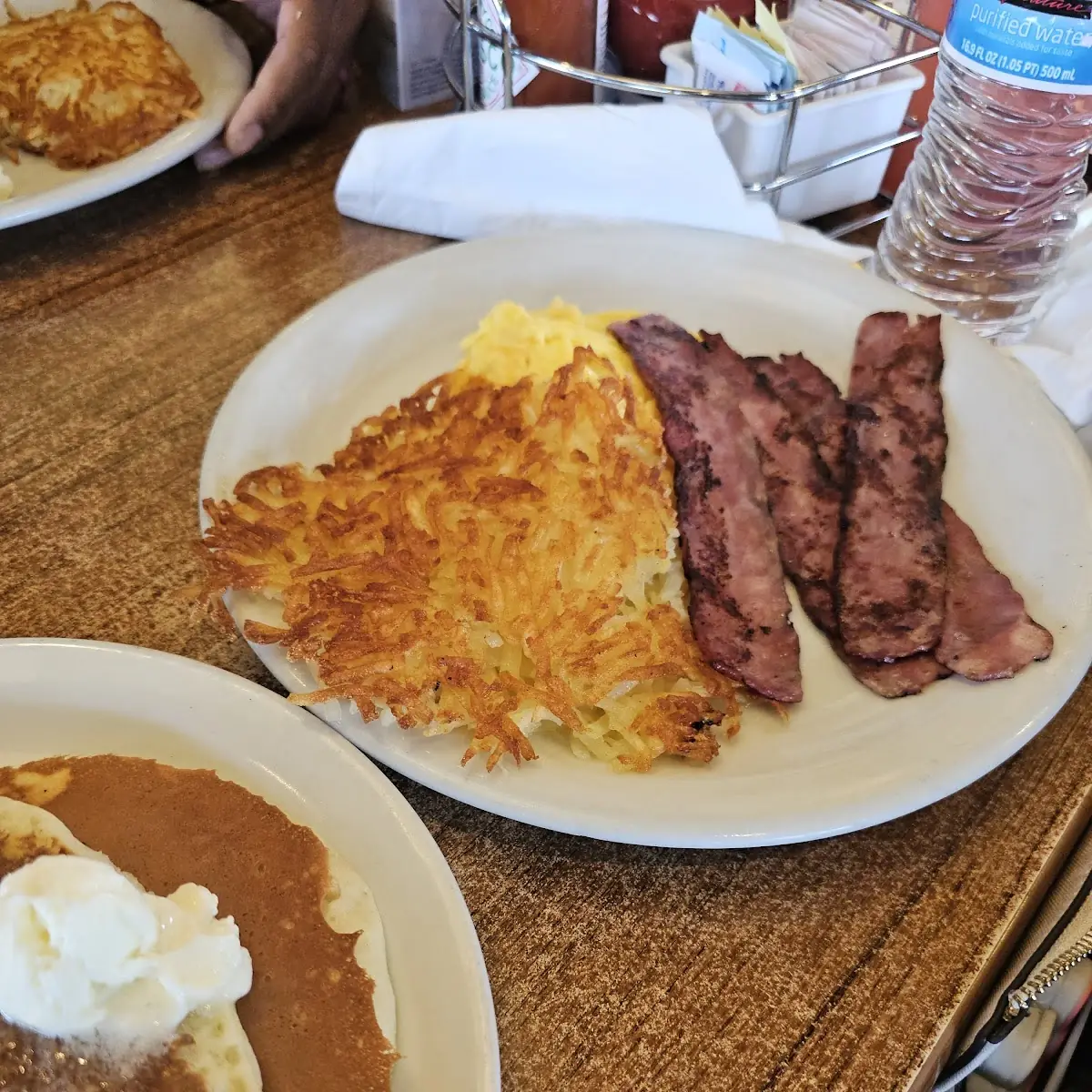 Bacon Eggs and Hash Browns