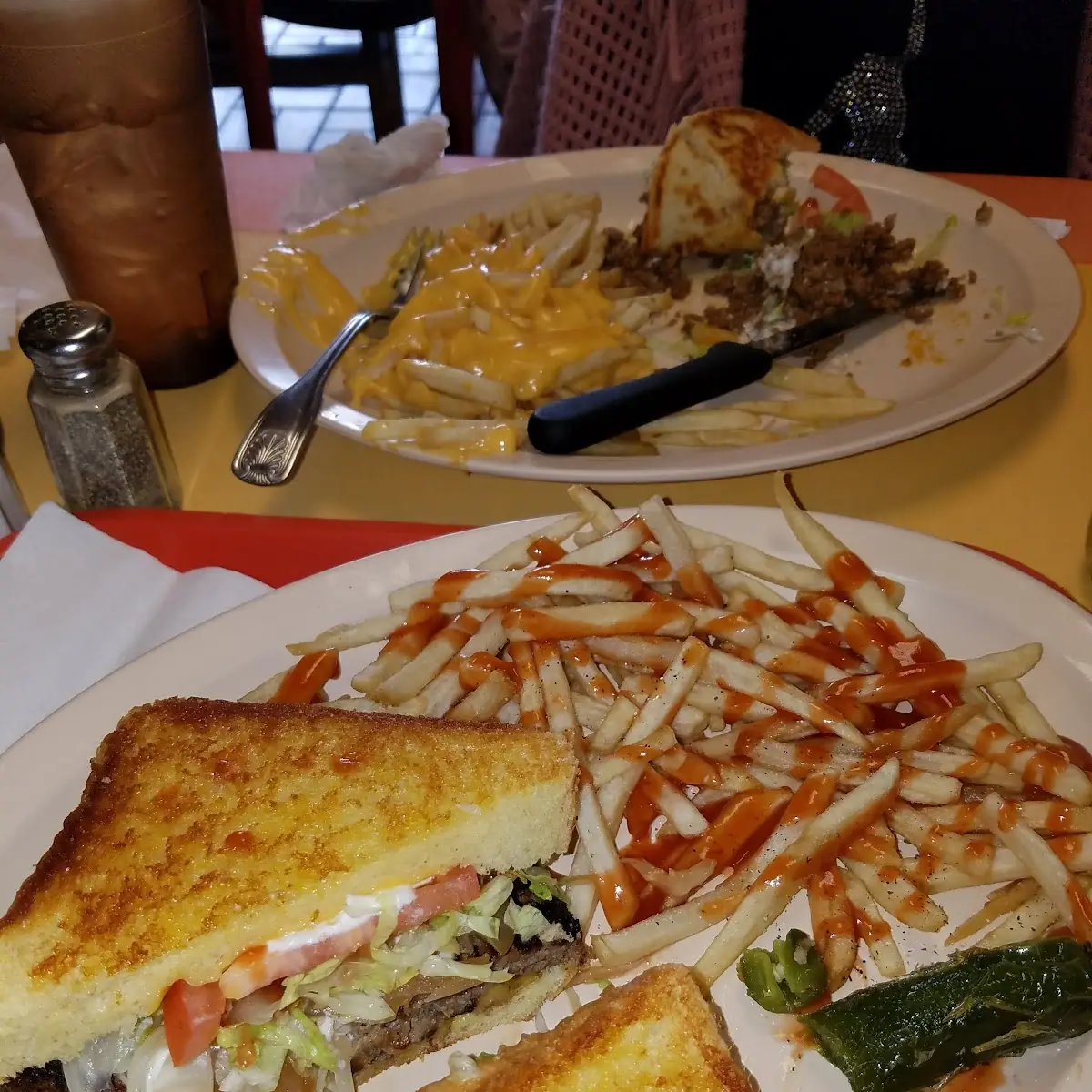 Steak Sandwich with Hashbrowns