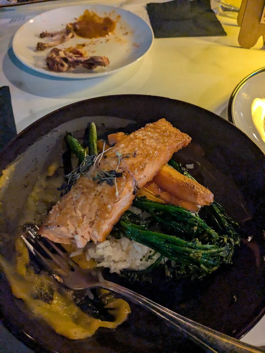 Honey Glazed Salmon, EXIT Lounge