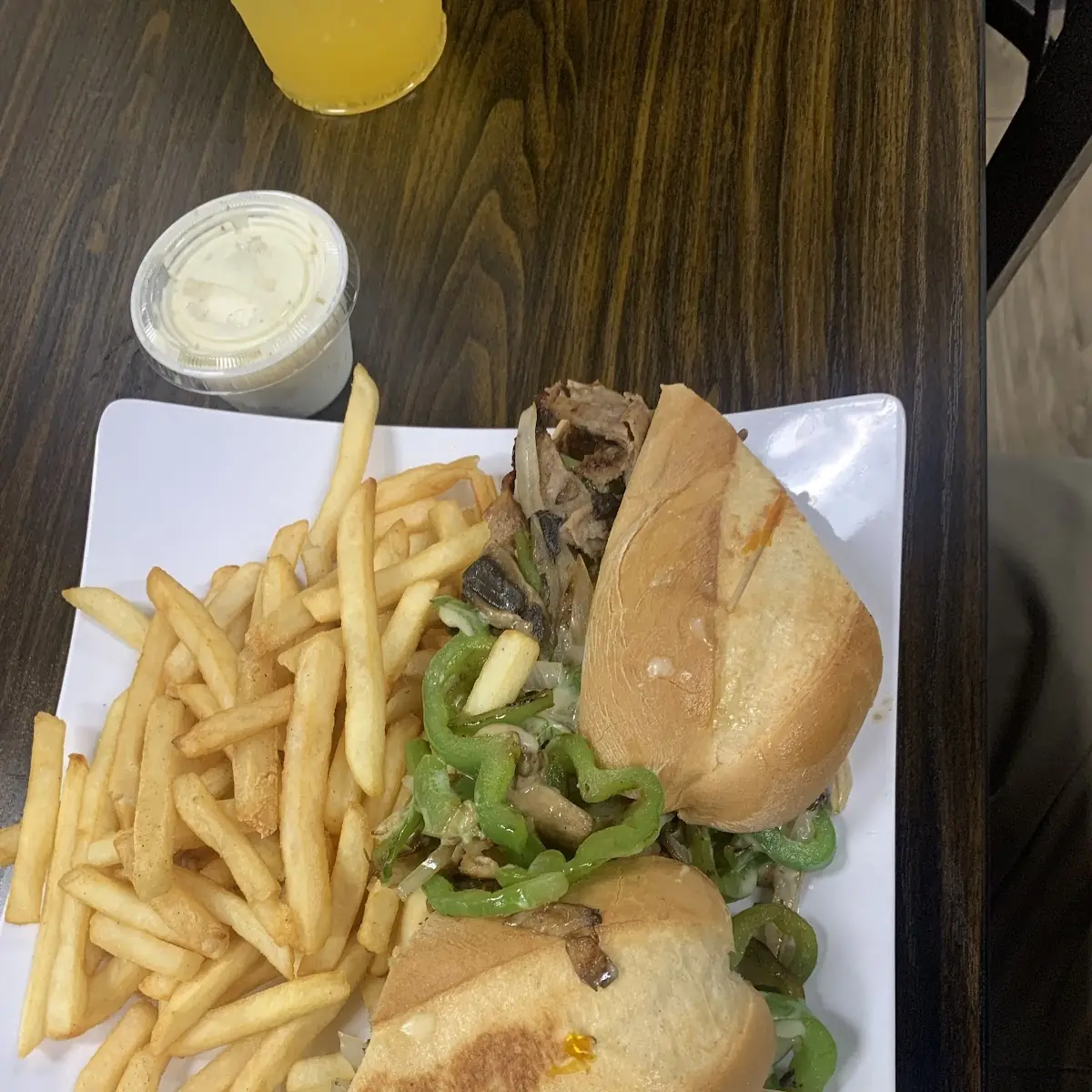 Philly Cheese Steak Sandwich