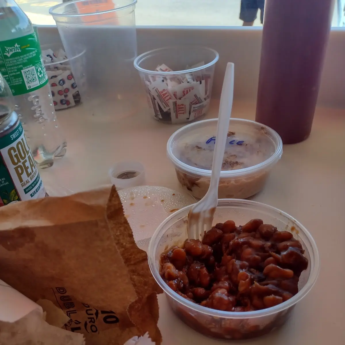 Potato Salad Baked Beans