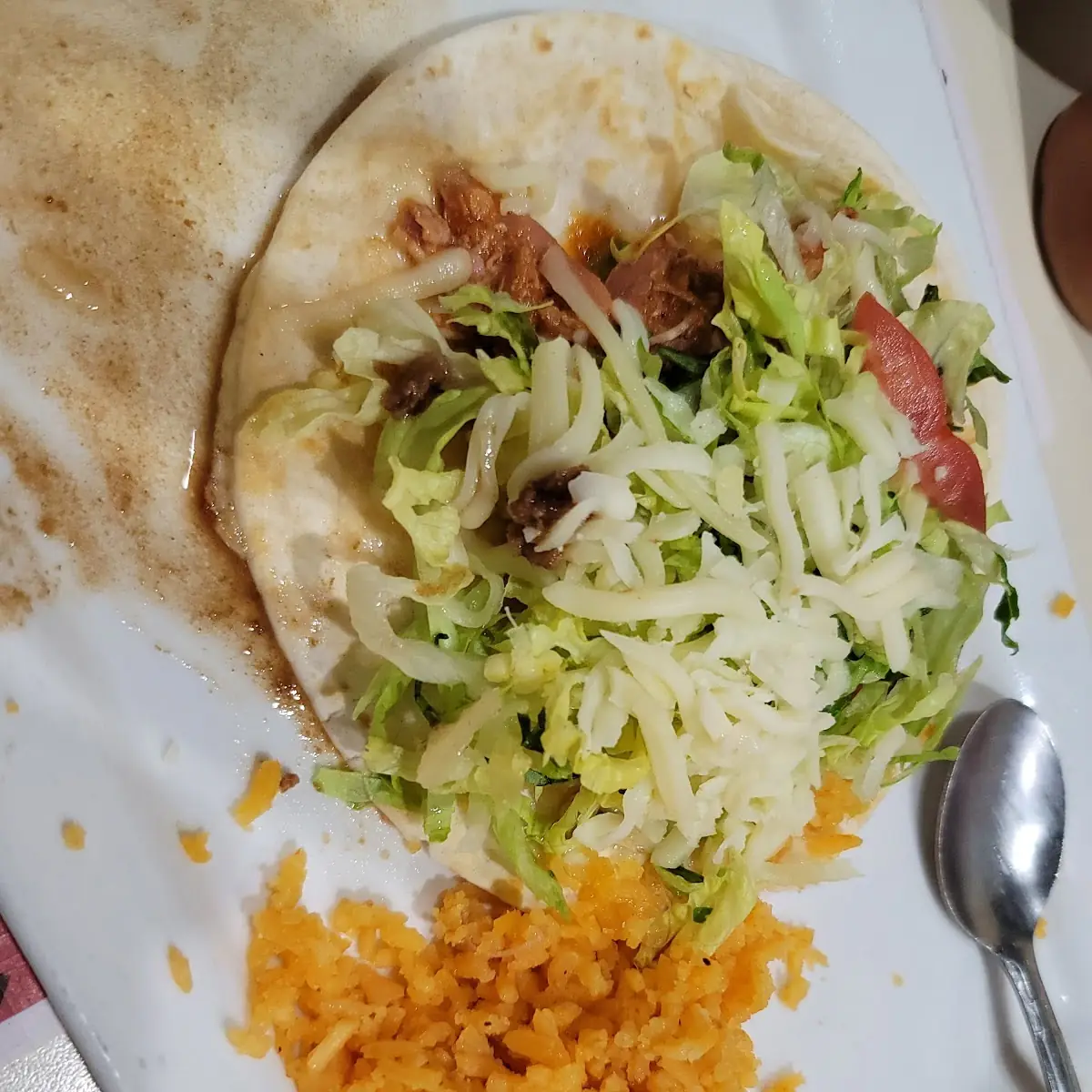 Stuffed Chicken Taco