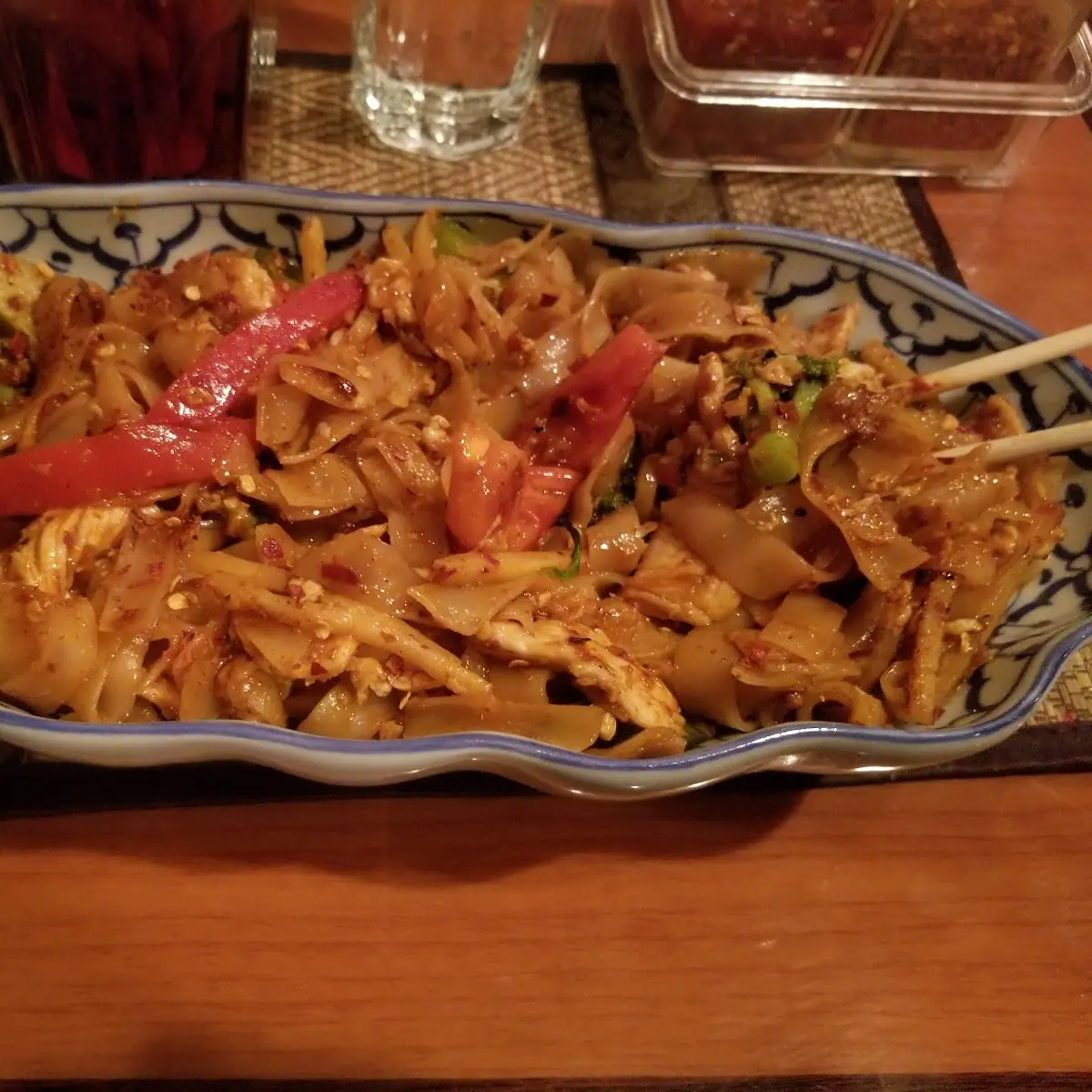 Spicy Noodles Pad Kee Mao