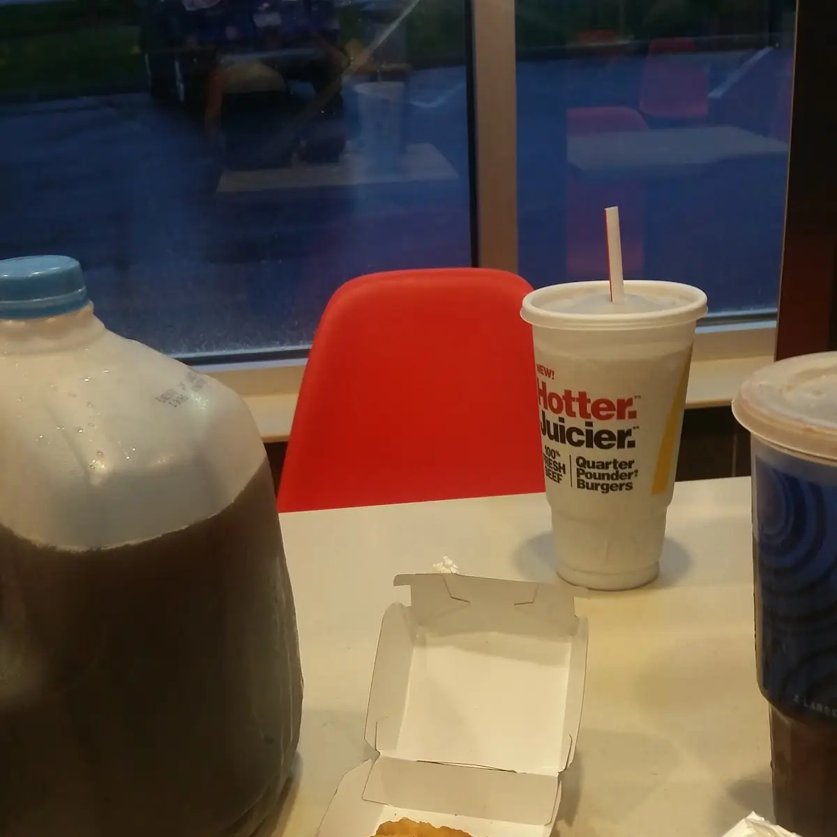Chicken Nuggets with My Home Made Tea