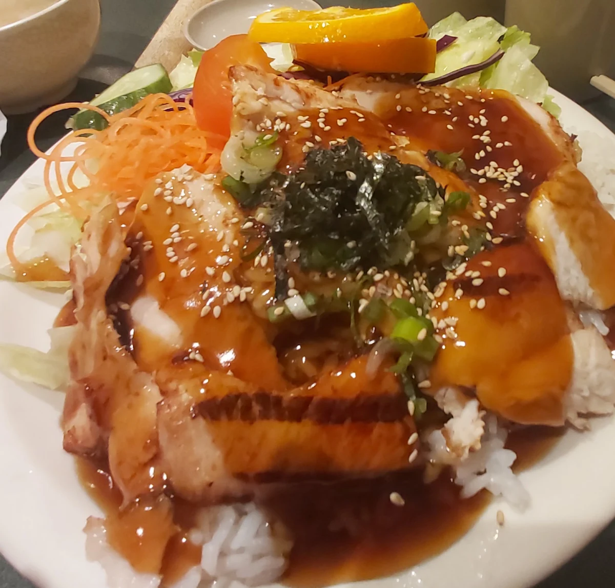 Chicken Teriyaki Rice Donburi