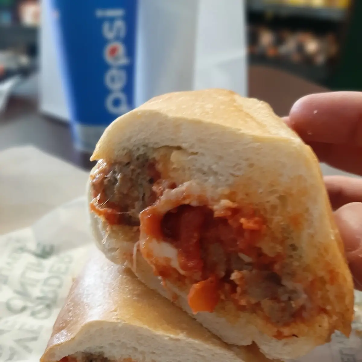 Meatball Sub on Sourdough