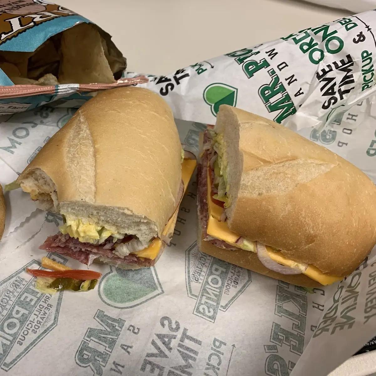 Salami Sandwich