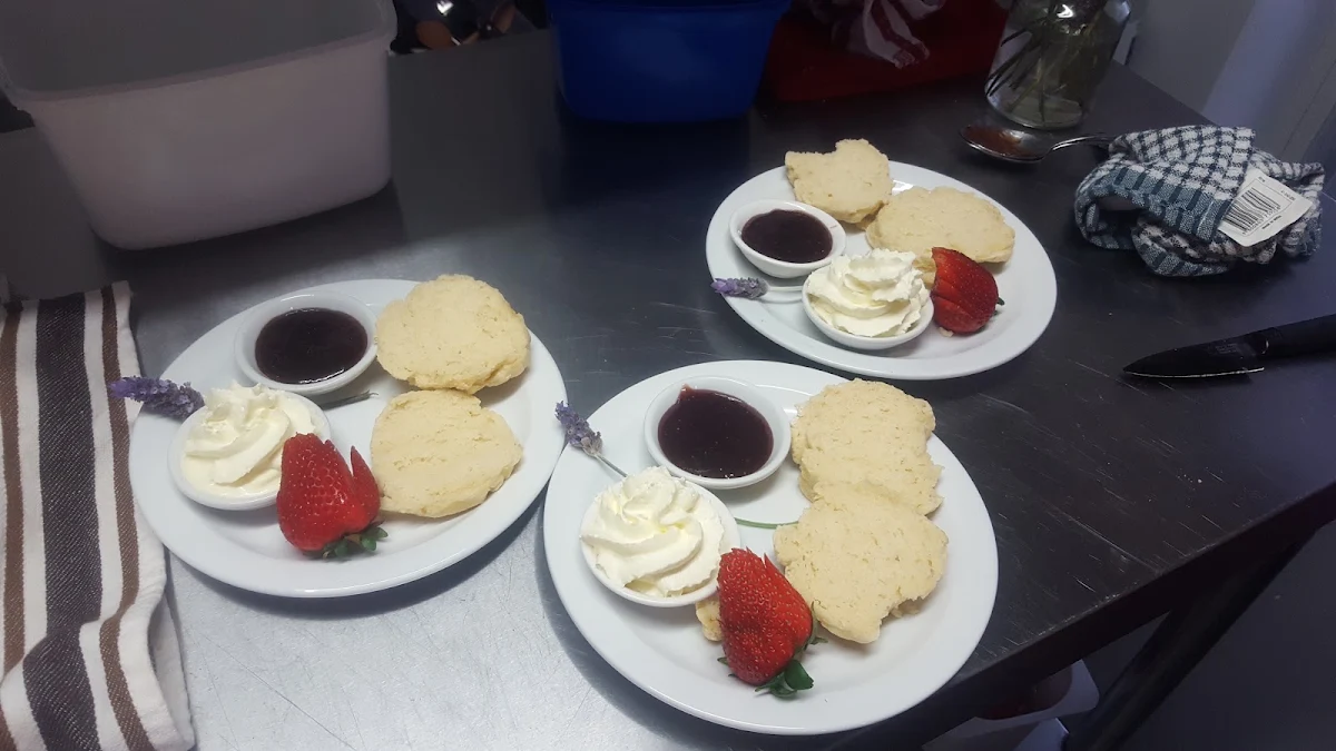 Scones with Strawberry Jam & Cream