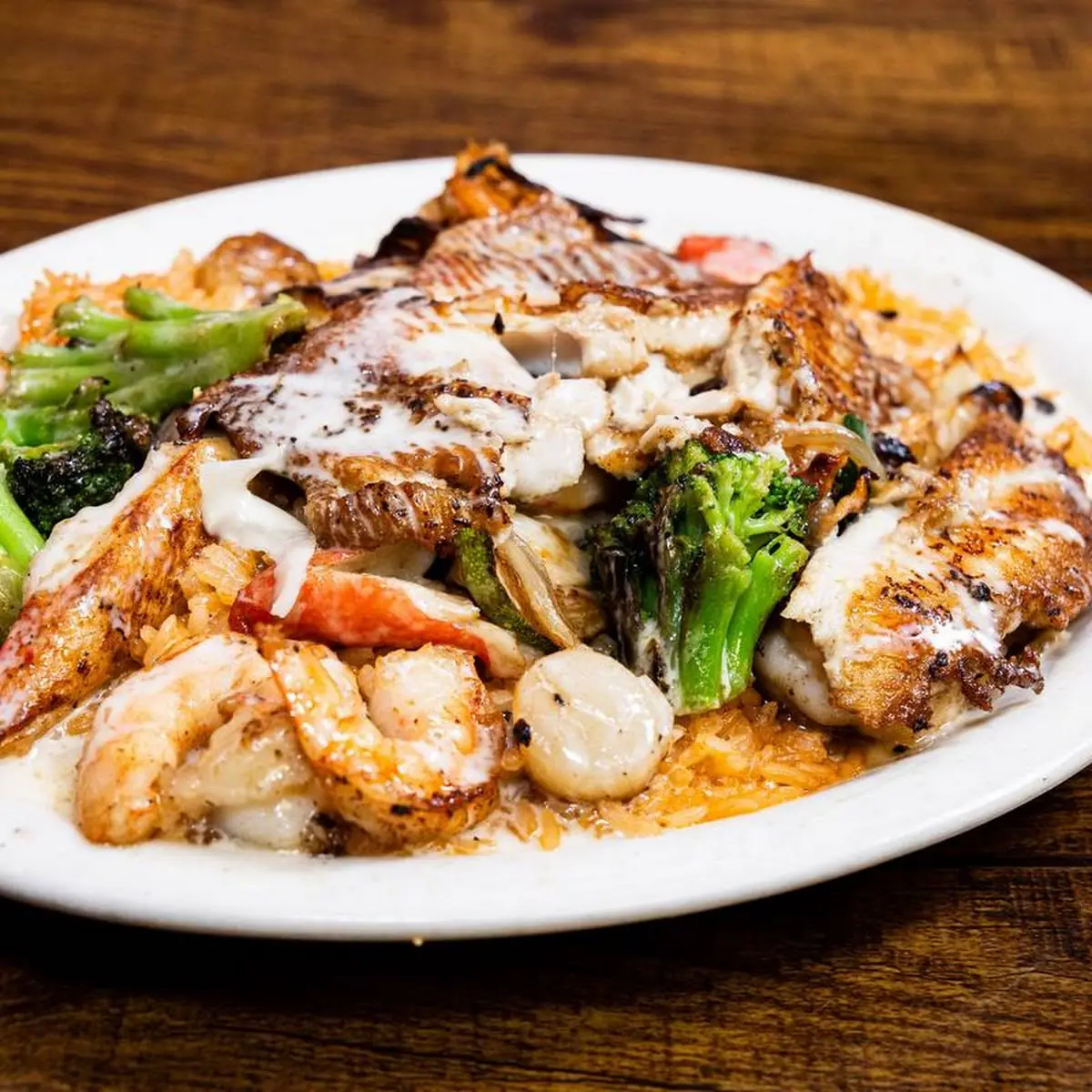 Steak Shrimp or Grilled Chicken
