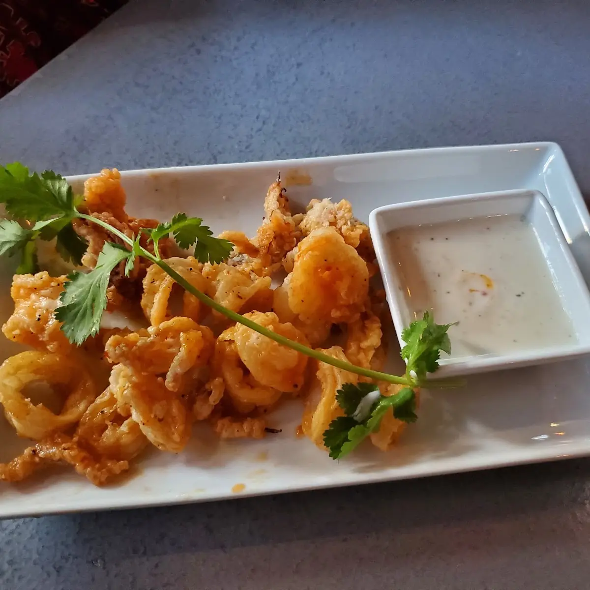 Buffalo Sriracha Crispy Calamari