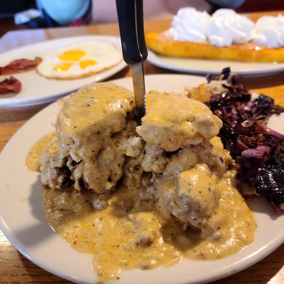 Chicken Biscuits & Gravy