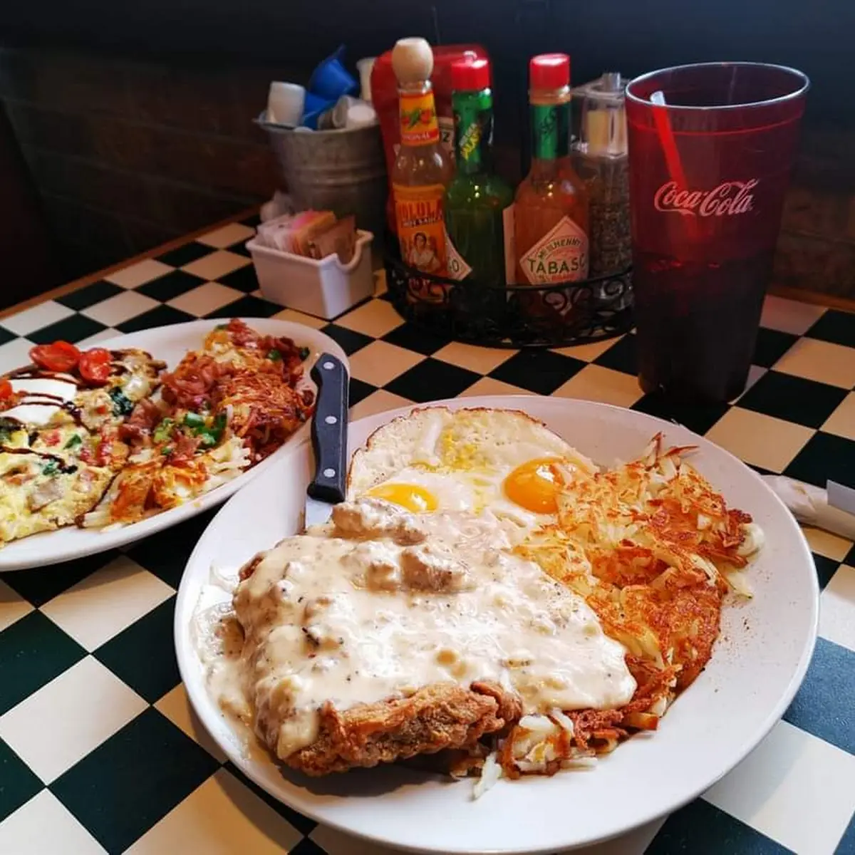 Chicken Fried Steak & Eggs