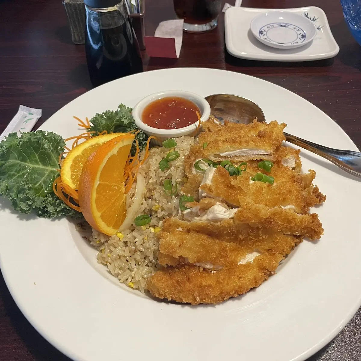 Crispy Chicken Fried Rice