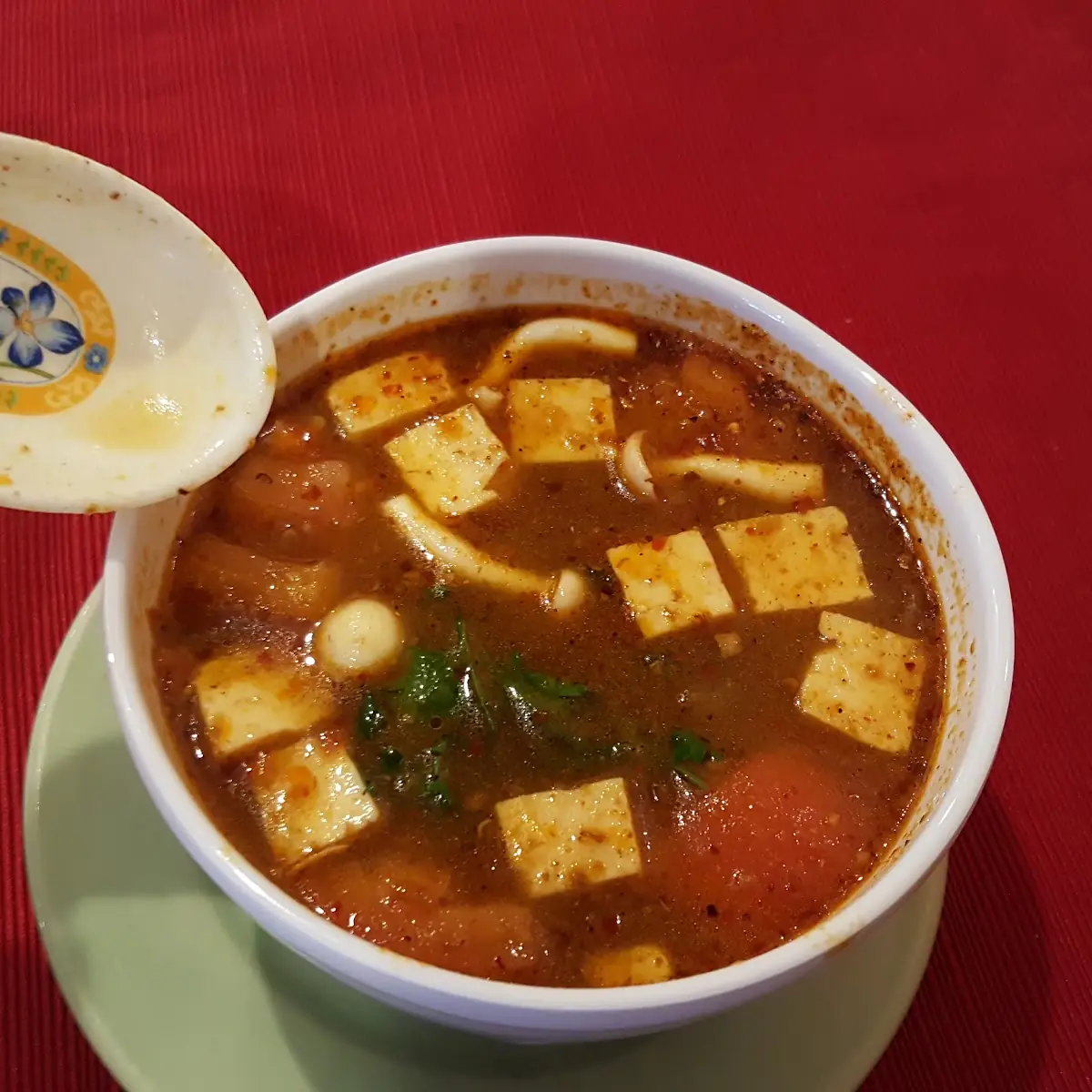 Cup Tofu Soup